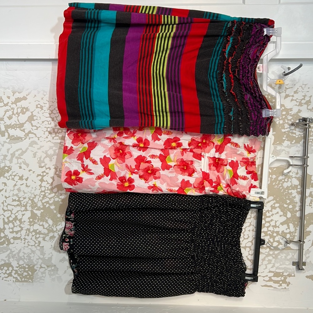 Three mini sundresses